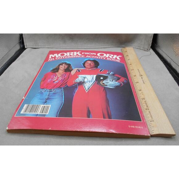 Mork & Mindy Mork From Ork Outerspace Activity Book 10% Used 1979 Vintage - Picture 2 of 10